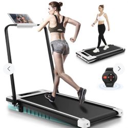 New in box ANCHEER 2 in 1 Under Desk Treadmill with Foldable Handle A5958
