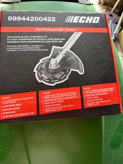 Echo trimmer brush blade kit. NIB SEALED