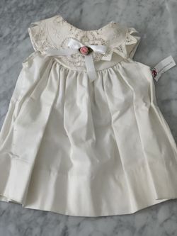 Beautiful size 12 month designer baby dress