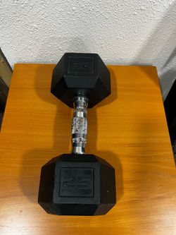 25 pound dumbbell