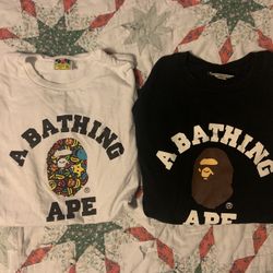 Authentic BAPE Shirt Lot 