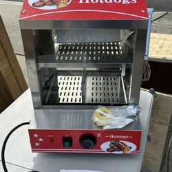 Brand New Hotdog Steamer With Bun Warmer For $100