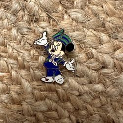 RARE Minnie Mouse Trading Pin With Sash That Says WOMEN