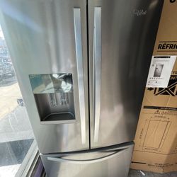 Whirlpool French Door In Stainless Steel New Open Box 