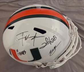 2001 Champs UM Running Backs FS Helmet