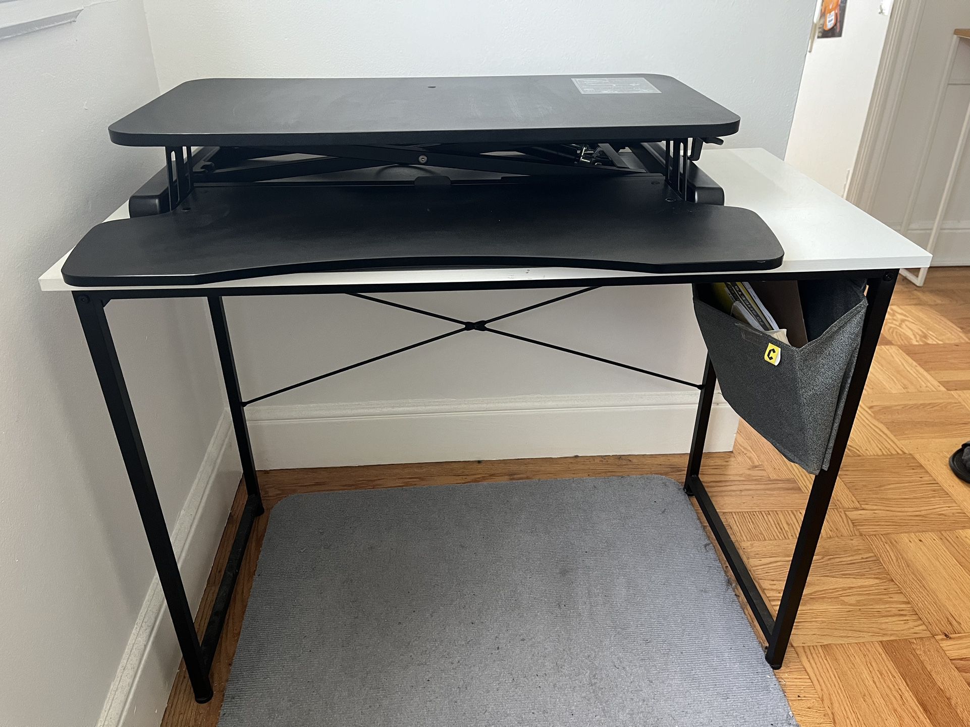 Desk + Standing Desk Attachment