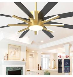 72 inch Large Ceiling Fans with Lights