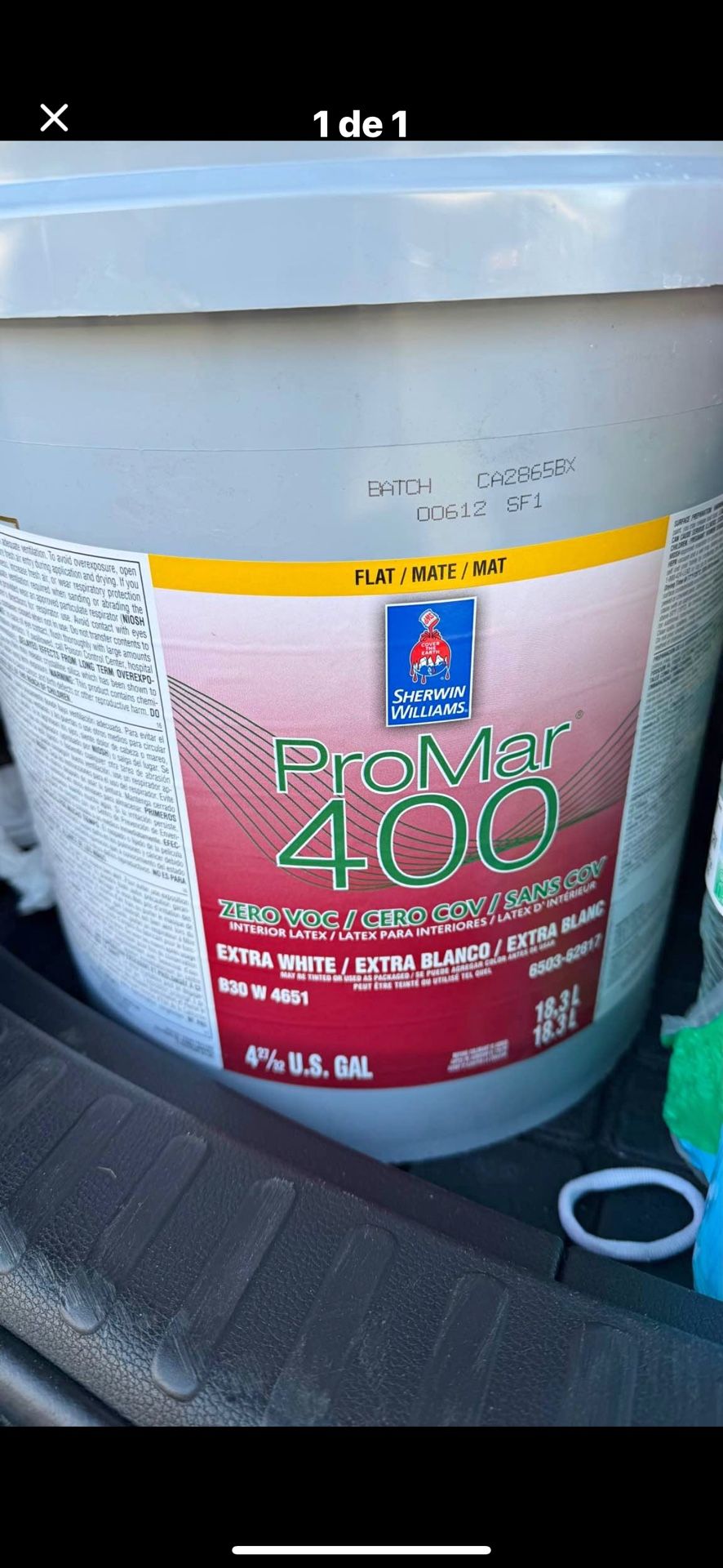 paint  Semigloss And Flat 7005 Pure White 