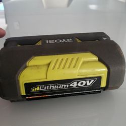 RYOBI BATTERY