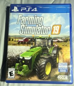 Focus Home Farming Simulator 19 PS4 E NTSC-U/C Manual Online Multiplayer Sim