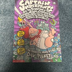 Captain Underpants Book. By Dav Pilkey