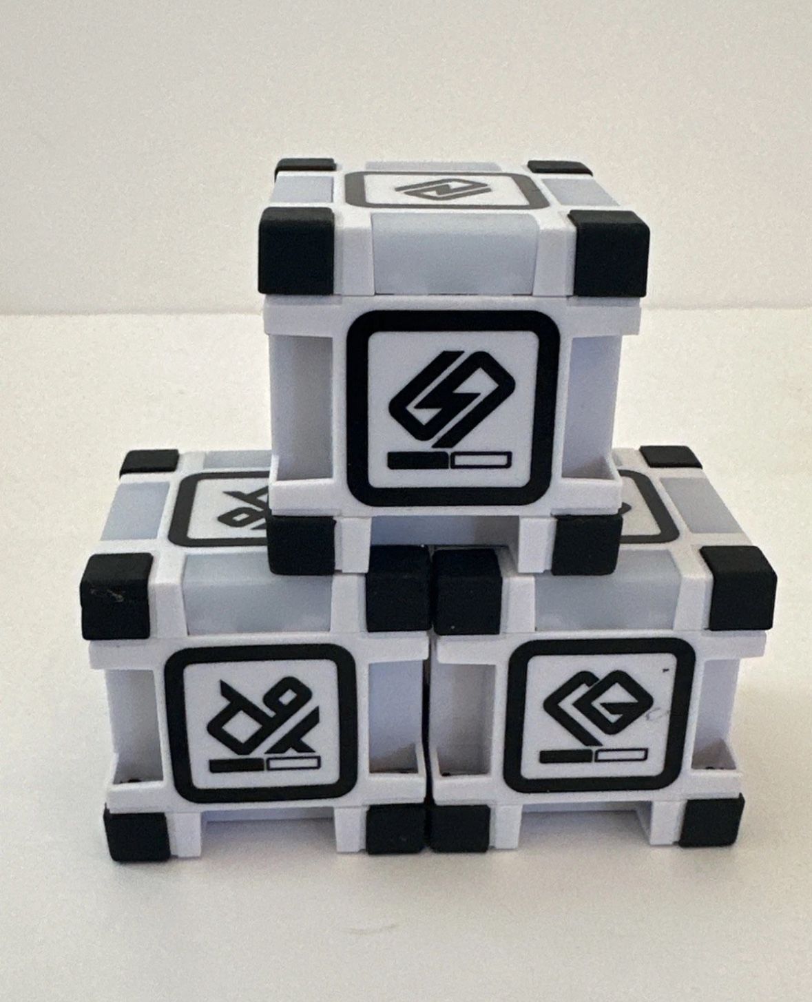 Lot of 3 Anki Cozmo Robot (Cosmo) Replacement Cube Blocks Tested