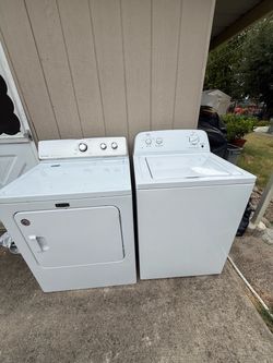 Roper Washer and Maytag Dryer