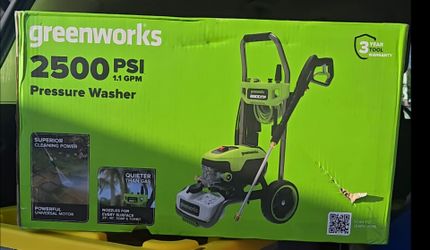 GREENWORKS 2500 PSI Electric Pressure Washer
