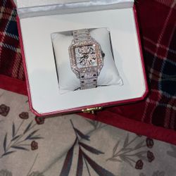 Two-Tone Rose And White Gold Skeleton