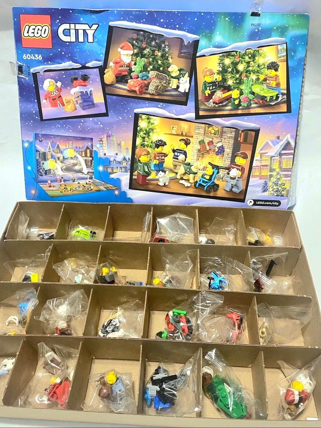 City Advent Calendar 60436 - NEW - All Doors Sealed