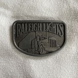 Vintage Raleigh Lights Belt Buckle