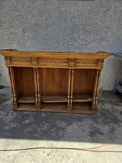 FREE Oak Cabinet Top CURB ALERT