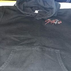 Stray Kids Tour 2023 Size L Black Hoodie 