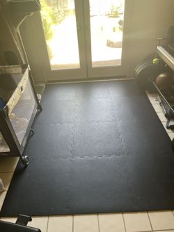 Rubber Interlocking Floor Mats 