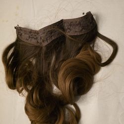 Hair Extensions Premium Quality 100% Iron Friendly Light Brown M03 10TT27