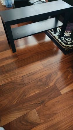 Black shelf or small TV stand
