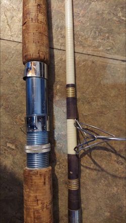 Vintage Shakespeare Wonderod Spin Fishing Rod 7 9” Fishing Pole