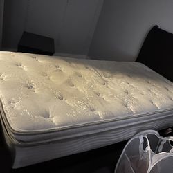 twin Sized Bed Frame And Mattress 
