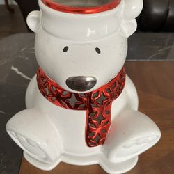 Bath and body Works Christmas Bear Candle Stand