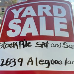 Yard Sale