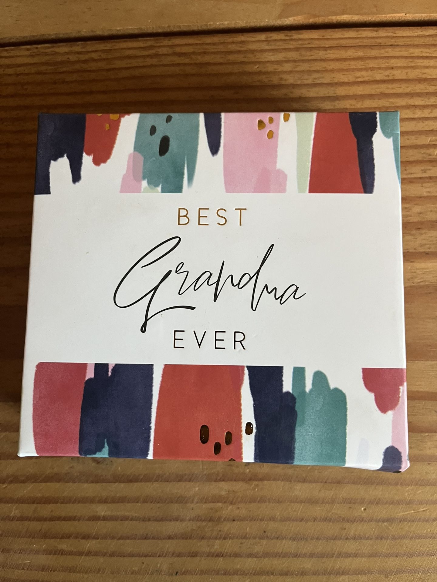 Porcelain Ornament “Best Grandma Ever”