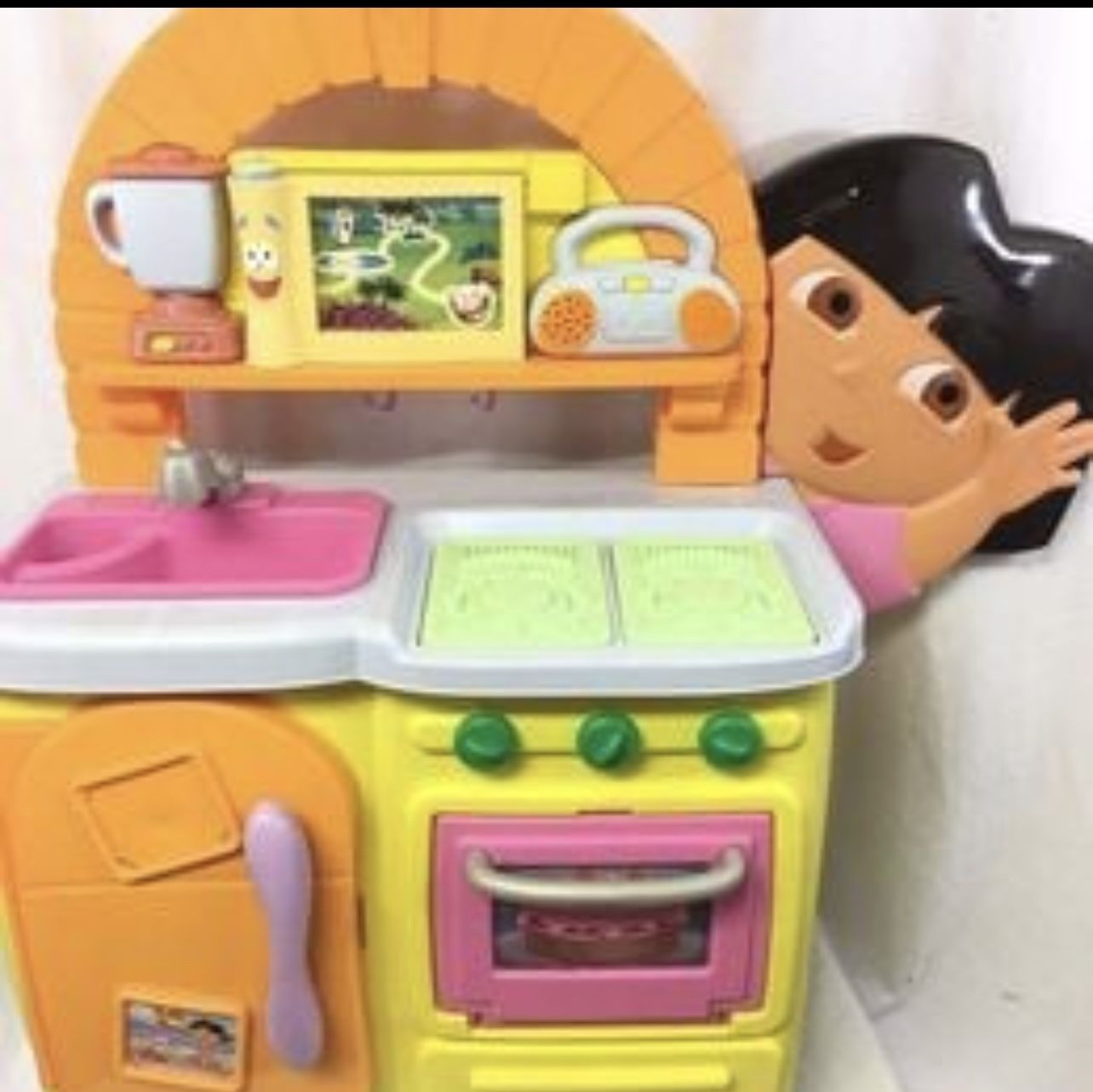 Original Dora The Explorer Talking Kitchen W/accessories