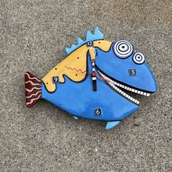Allen clocks rainbow fish design Allen clocks rainbow fish design