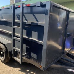Smooth Dump Trailer With Extras Installed 