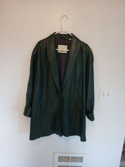 VINTAGE LEATHER COAT