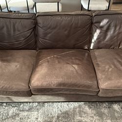Price reduced GTR Leather sofa. 