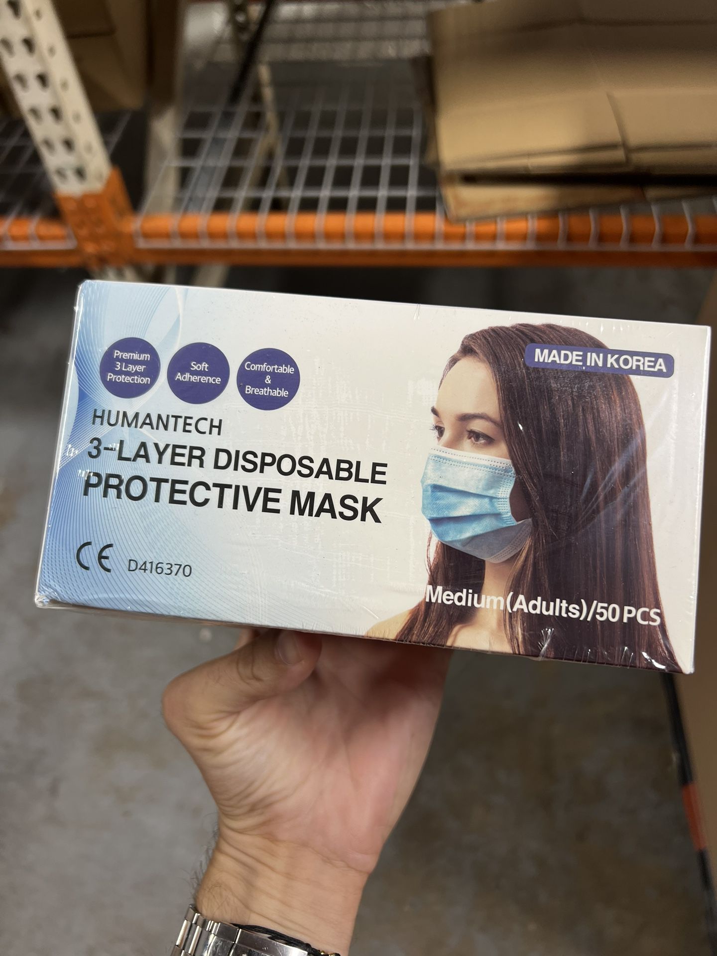 3 Layer Disposable Protective Mask