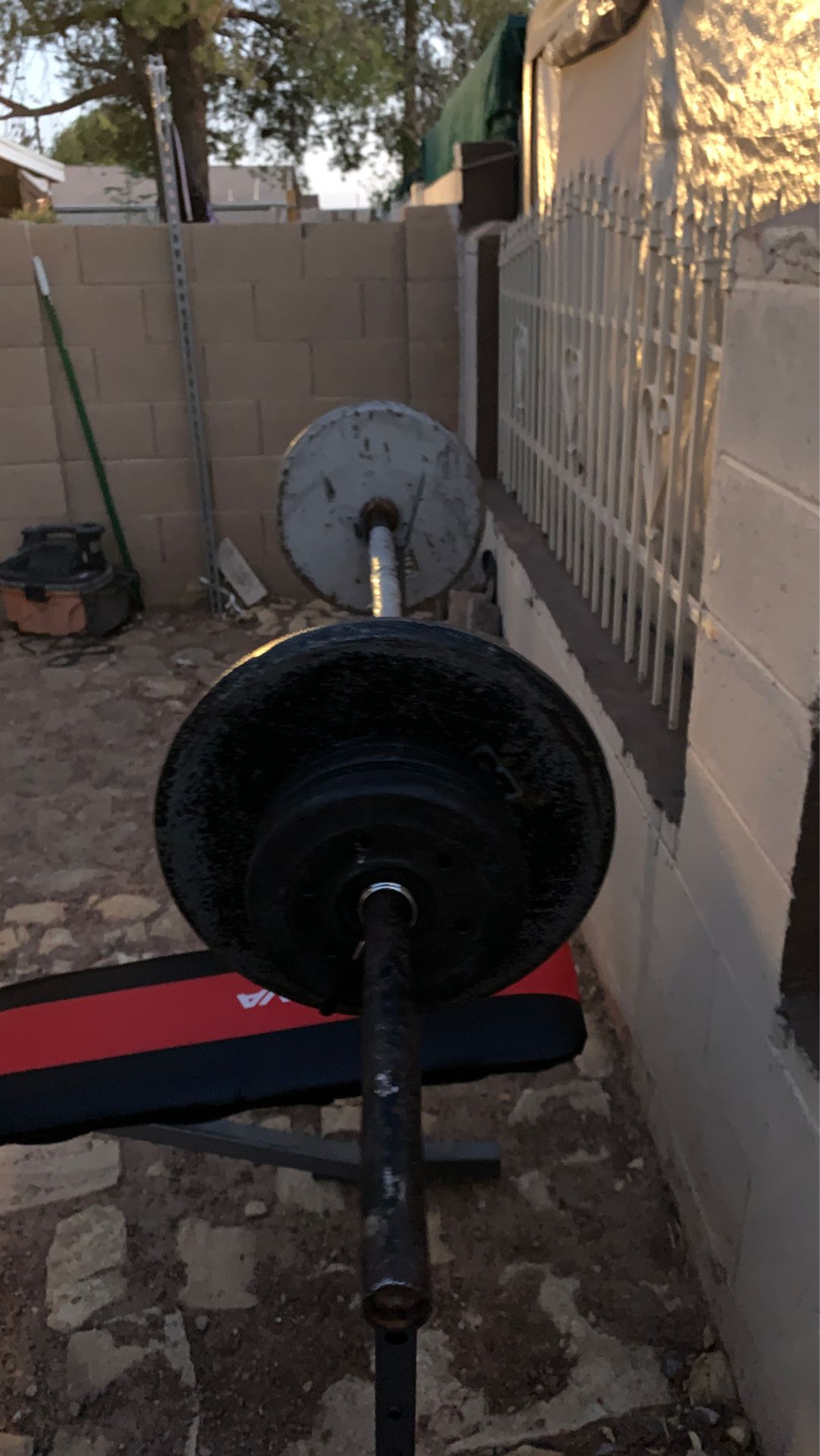 Weights and bar