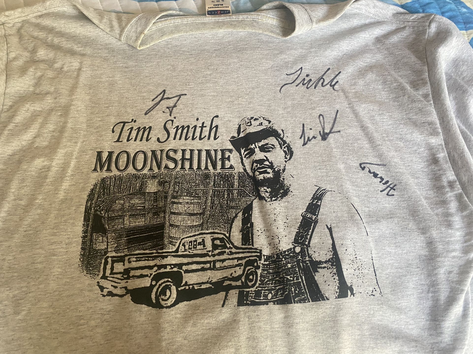 Moonshiners Autographed Shirt