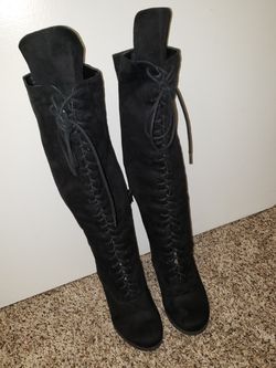 Knee high boots