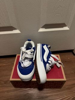 Vans Low-Top Sneakers Blue and White