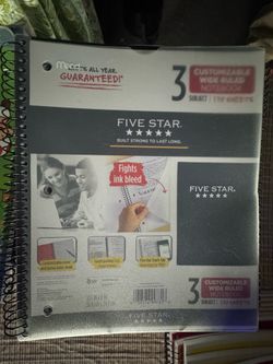 Note book- Five star