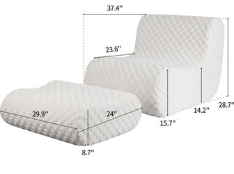 Lounge Chair and footstool