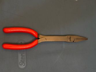 Snap-on Tools 8" Duck Bill Pliers (Orange)