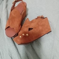 Chloe Wedges Sz37 =6