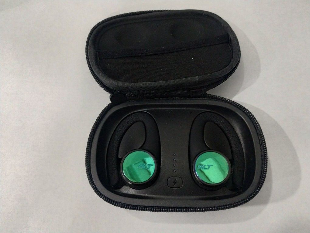 EARBUDS WIRELESS PLT BACK BEAT SPORT FIT 3200-BRAND NEW OPEN BOX