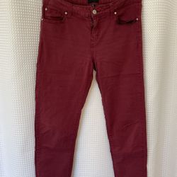 Burgundy Pants 