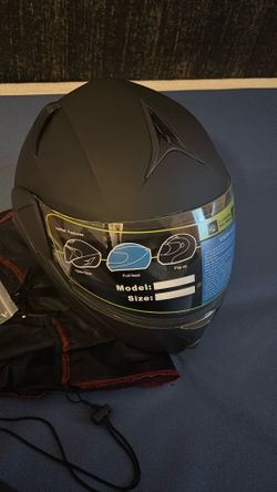 Casco Completo Para Motocicleta