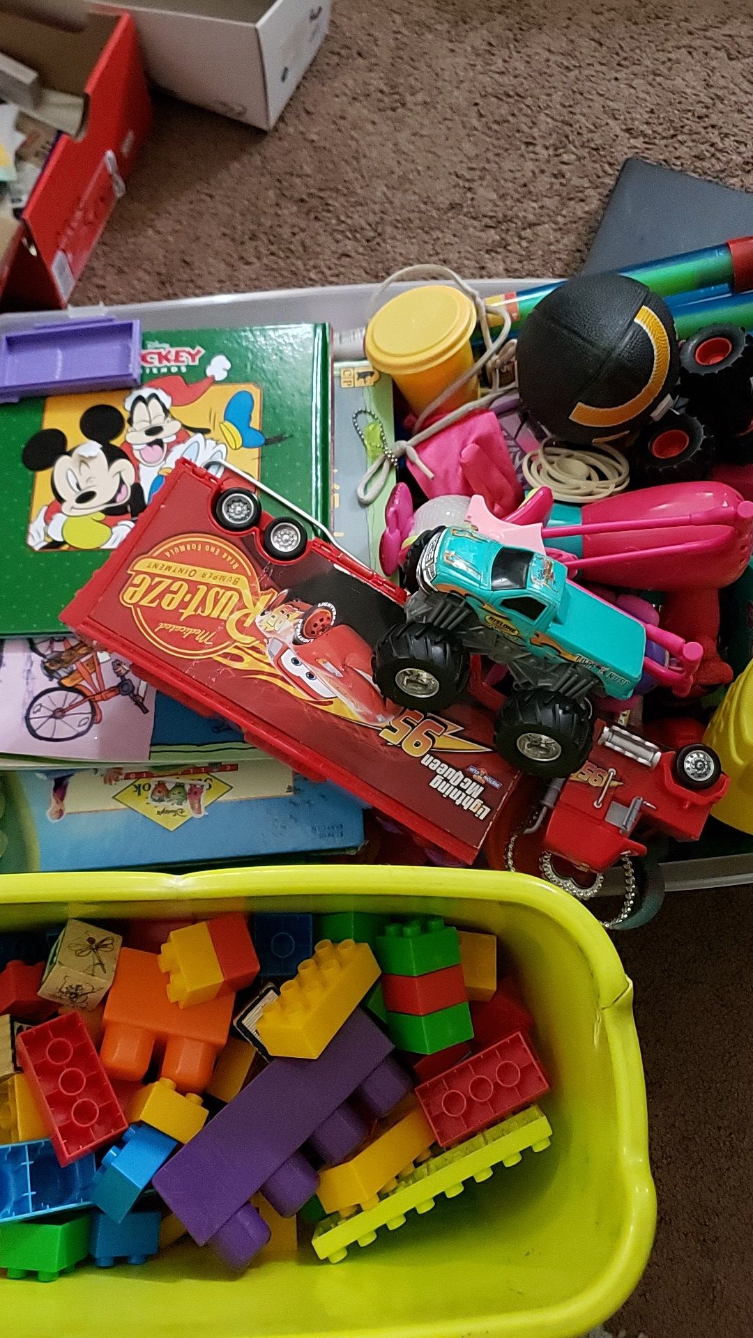 Free. Books and toys