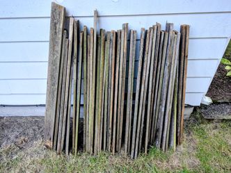 Old Fence Boards, Firewood, No Nails